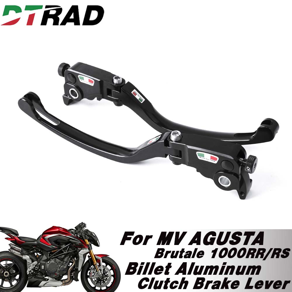 Cnc Aluminum Adjustable Brake Clutch Levers - RUSH 1000 levier d'embrayage de frein
