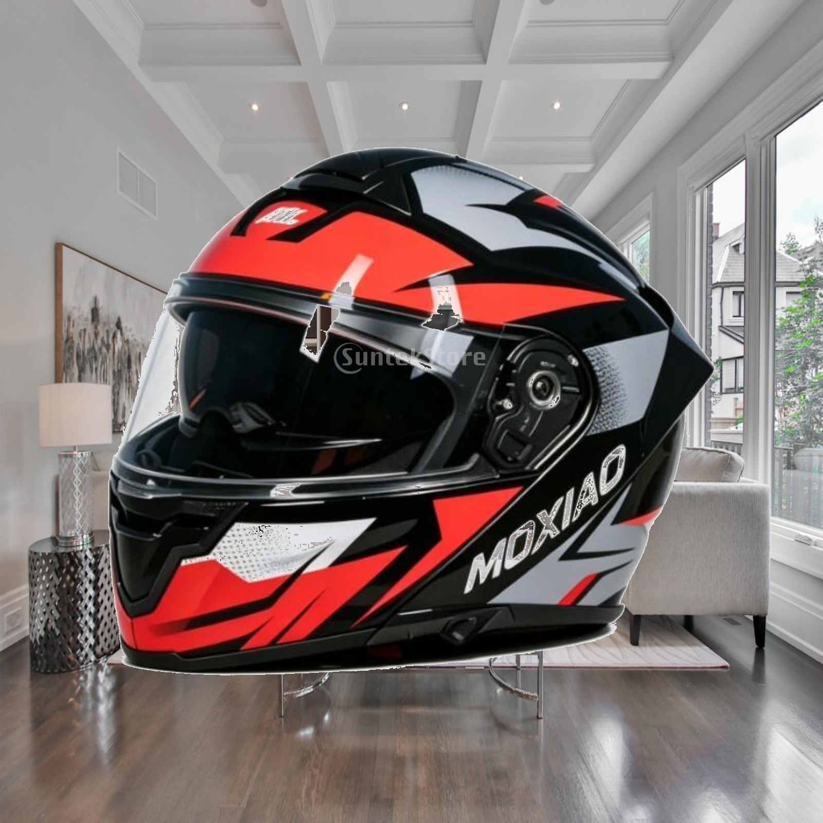 Casque de moto intégral avec v - Riding Gear avis et prix