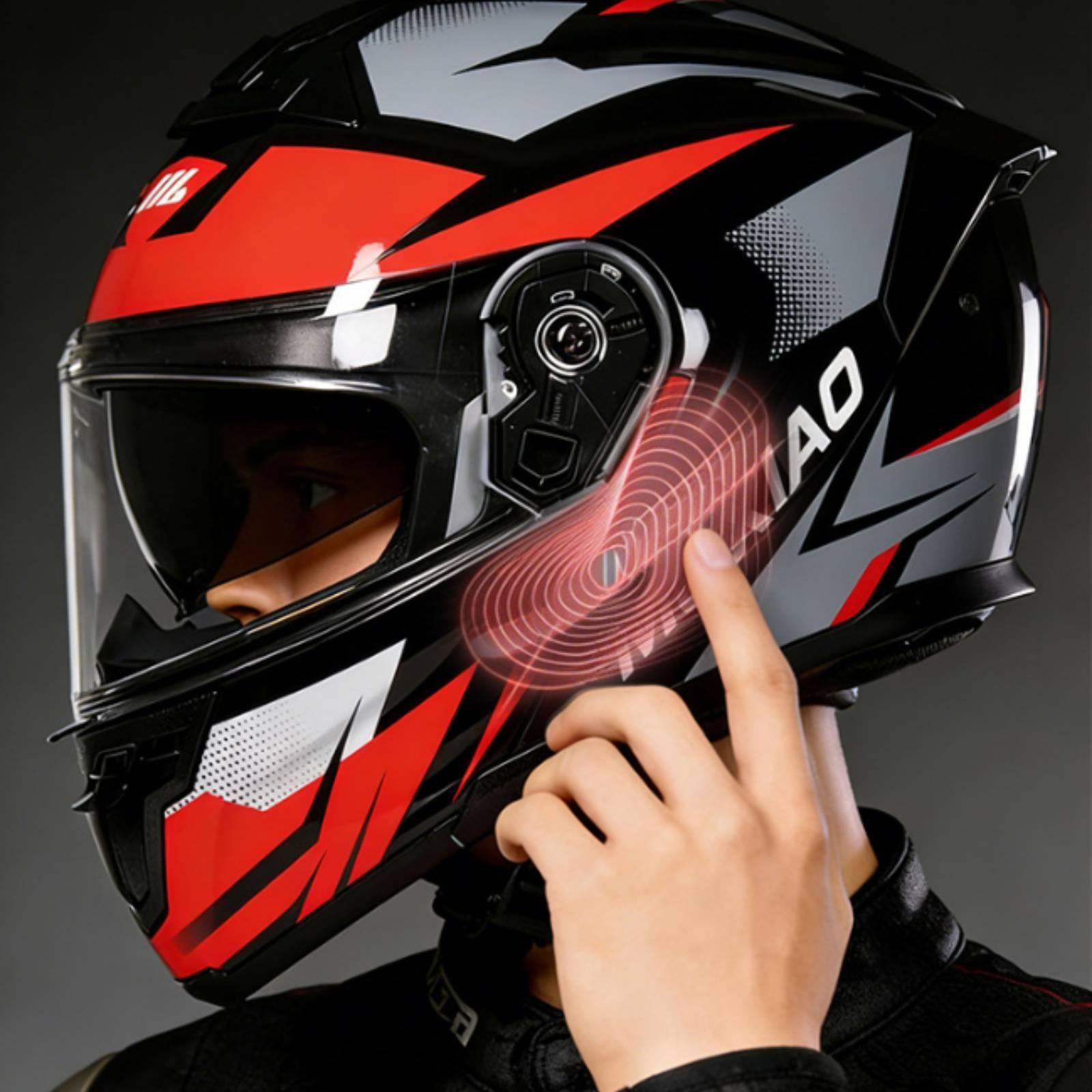 Casque de moto intégral avec v - Riding Gear avis et prix