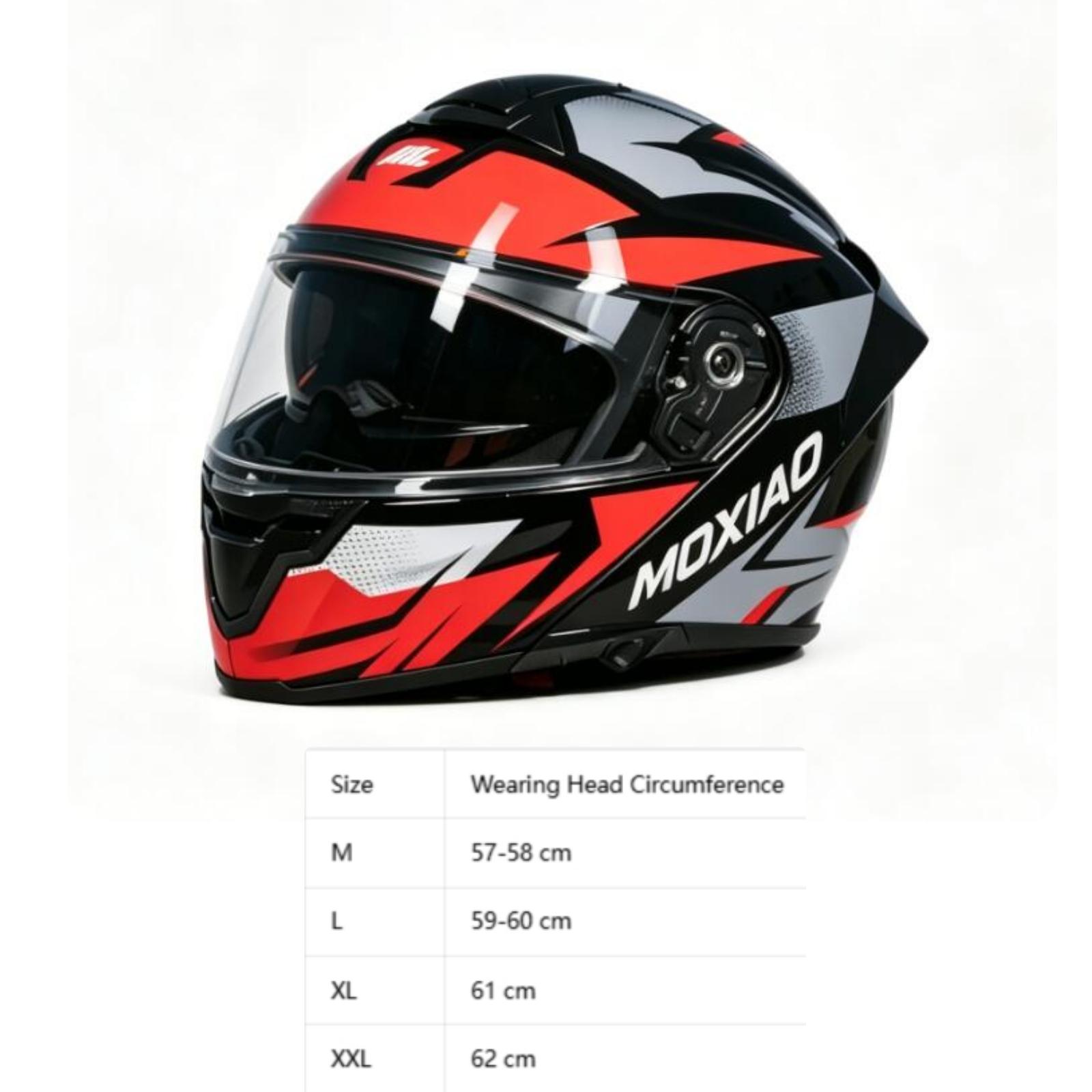 Casque de moto intégral avec v - Riding Gear avis et prix