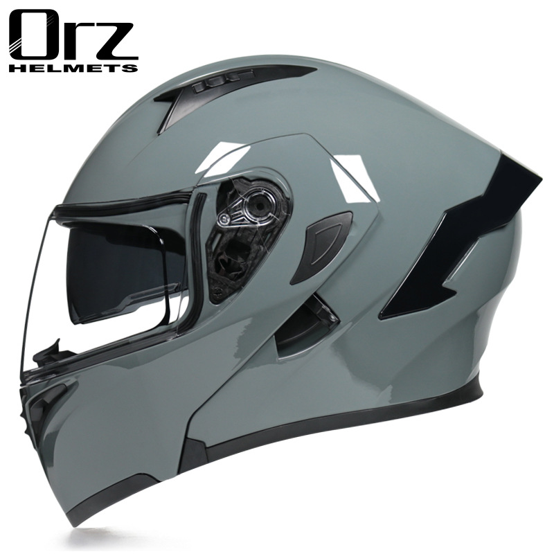 Casque de moto à rabat modulai - Dual Visor Motorcycle Racing Helmet avis et prix