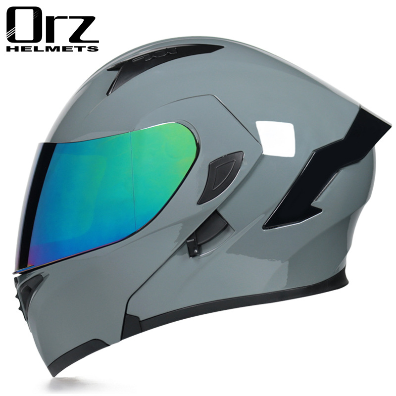 Casque de moto à rabat modulai - Dual Visor Motorcycle Racing Helmet avis et prix
