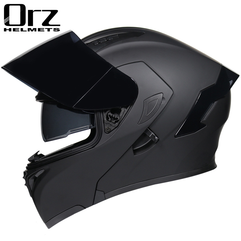 Casque de moto à rabat modulai - Dual Visor Motorcycle Racing Helmet avis et prix