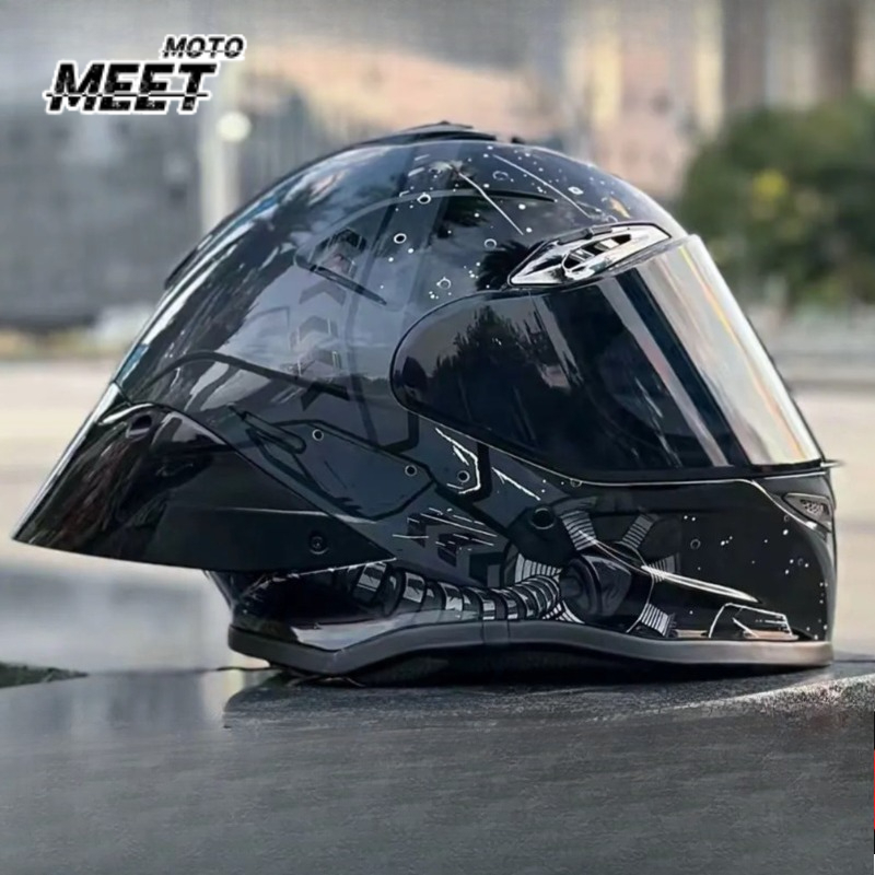 Casque de moto HOT avec grande - Full Face Motorcycle Helmet With Bluetooth avis et prix