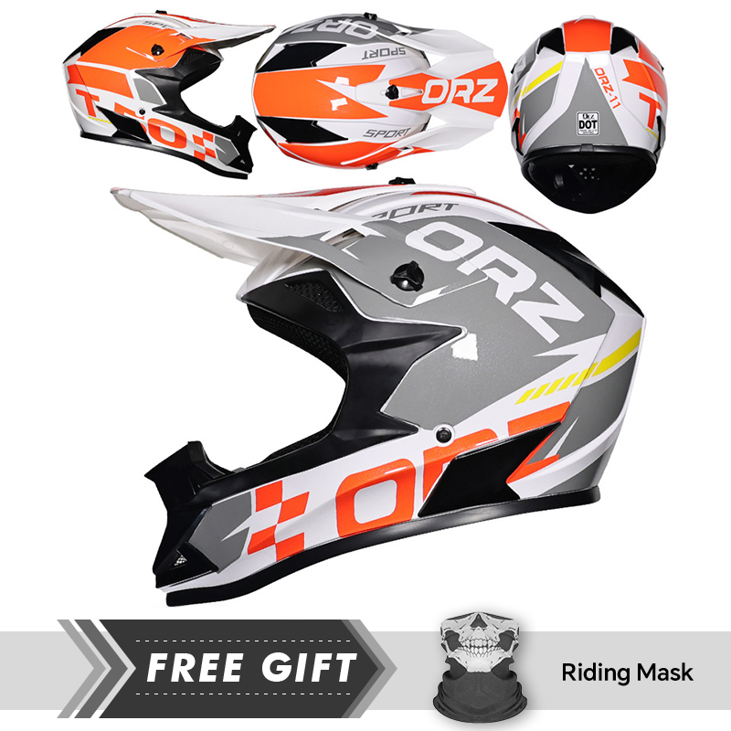 Casque de moto tout-terrain à  - Quick Release Buckle Motorcycle Helmet avis et prix